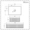 Milano Florence - White Fluted Rectangular Countertop Basin - 500mm x 340mm (No Tap-Holes)