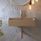 Milano Elements - Rectangular Wall Hung Basin - 500mm x 350mm (1 Tap Hole) - Choice of Finish