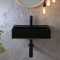 Milano Elements - Rectangular Wall Hung Basin - 500mm x 350mm (1 Tap Hole) - Choice of Finish
