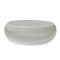 Milano Alden - White Round Countertop Basin - 360mm (No Tap Holes)