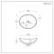 Milano Elements - Oval Countertop Basin - 405mm x 330mm (No Tap-Holes) - Choice of Finish