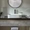 Milano Covent - White Modern Rectangular Countertop Basin - 550mm x 380mm (No Tap-Holes)