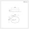 Milano Berkely - White Modern Oval Countertop Basin - 500mm x 390mm (No Tap-Holes)