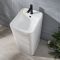 Milano Elswick - Modern Freestanding Basin - 405mm x 500mm (1 Tap Hole)