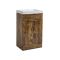 Milano Lurus - 500mm Modern Vanity Unit with Basin - Choice of Finish and Handles