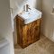 Milano Lurus - 550mm Modern Vanity Unit with Basin - Choice of Finish and Handles