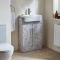 Milano Lurus - 550mm Modern Vanity Unit with Basin - Choice of Finish and Handles