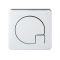 Milano Lurus - Black Grey 1105mm Modern Left-Hand Vanity and WC Combination Unit with Ballam Toilet - Chrome T-Bar Handles