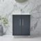 Milano Edge - 610mm Modern Vanity Unit with Basin - Choice of Finish and Handles