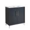Milano Edge - 810mm Modern Vanity Unit with Basin - Choice of Finish and Handles