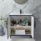 Milano Edge - 810mm Modern Vanity Unit with Basin - Choice of Finish and Handles