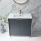Milano Edge - 810mm Modern Vanity Unit with Basin - Choice of Finish and Handles