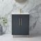 Milano Edge - Modern Vanity Unit with Basin - Choice of Size, Finish and Handles
