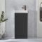Milano Lurus - 400mm Modern Cloakroom Vanity Unit with Basin - Choice of Finish and Handles