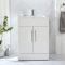 Milano Lurus - 610mm Modern Vanity Unit with Basin - Choice of Finish and Handles