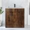 Milano Lurus - 810mm Modern Vanity Unit with Basin - Choice of Finish and Handles