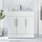 Milano Lurus - Modern Vanity Unit - Choice of Size, Finish and Handles