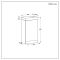 Milano Lurus - 400mm Compact Wall Hung Cloakroom Vanity Unit and Basin - Choice of Finish and Handles