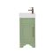 Milano Thornton - 400mm Traditional Cloakroom Vanity Unit with Basin - Choice of Finish and Handles