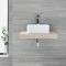 Oak Floating Shelf & Counter Top Basin