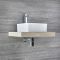 Oak Floating Shelf & Counter Top Basin