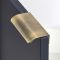 Milano - Modern Finger Pull Furniture Handle - Choice of Finish