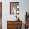 Milano Bexley - Modern Wall Hung Mirror - Choice of Size and Finish