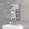 Milano Oxley - Grey Modern Wall Hung Mirror - 700mm x 500mm