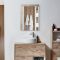 Milano Bexley - Light Oak Modern Wall Hung Mirror - 700mm x 500mm