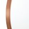 Milano Annalise - Brushed Copper Round Wall Hung Mirror - 600mm
