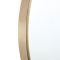 Milano Annalise - Brushed Brass Round Wall Hung Mirror - 600mm