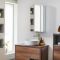 Milano Raya - Modern Mirrored Cabinet - 400mm x 750mm