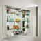 Milano Raya - Modern Mirrored Cabinet - 500mm x 750mm