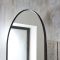 Milano Ava - Modern Arched Mirrored Cabinet - 400mm x 750mm