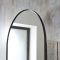 Milano Ava - Modern Arched Mirrored Cabinet - 600mm x 900mm