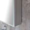Milano Amelia - Modern LED Mirrored Cabinet - 900mm x 750mm