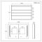 Milano Ossa - Modern LED Anti-Fog LED Mirrored Cabinet - 1200mm x 750mm