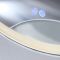 Milano Camila - Chrome Modern Round Anti-Fog LED Mirror - 600mm
