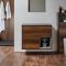 Milano Bexley - 800mm Wall Hung Open Shelf Vanity Unit - Choice of Basin, Finish and LED Light