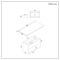 Milano Bexley - 1000mm Wall Hung Open Shelf Vanity Unit - Choice of Basin, Finish and LED Light