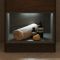 Milano Bexley - 600mm Open Shelf Vanity Unit with Elements Countertop Basin - Choice of Basin, Finish and LED Light