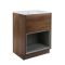 Milano Bexley - 612mm Open Shelf Vanity Unit with Elements Basin - Choice of Basin, Finish and LED Light