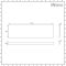 Milano - 1700mm Waterproof Bath Side Panel - Gloss White