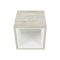 Milano Bexley - Modern Single Wall Hung Open Storage Unit - 300mm x 300mm - Choice of Finish and LED Light