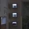 Milano Bexley - Modern Single Wall Hung Open Storage Unit - 300mm x 300mm - Choice of Finish and LED Light