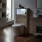 Milano Bexley - Light Oak Open Shelf 600mm WC Unit (Excluding Pan)