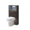 Milano Bexley - 600mm WC Unit with Ballam Back to Wall Toilet - Choice of Finish and LED Light
