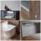 Milano Bexley - 600mm WC Unit with Back to Wall Toilet - Dark Oak
