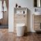 Milano Bexley - 600mm WC Unit with Back to Wall Toilet - Light Oak