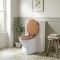 Milano Thornton - Traditional WC Unit with Richmond Back to Wall Toilet - Choice of Finish and Seat